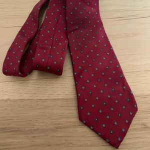 John Henry Red Tie